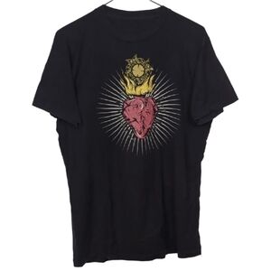 Tee Villain Mens Medium Black Hellraiser Hellbound Heart Short Sleeve Tee‎ Shirt